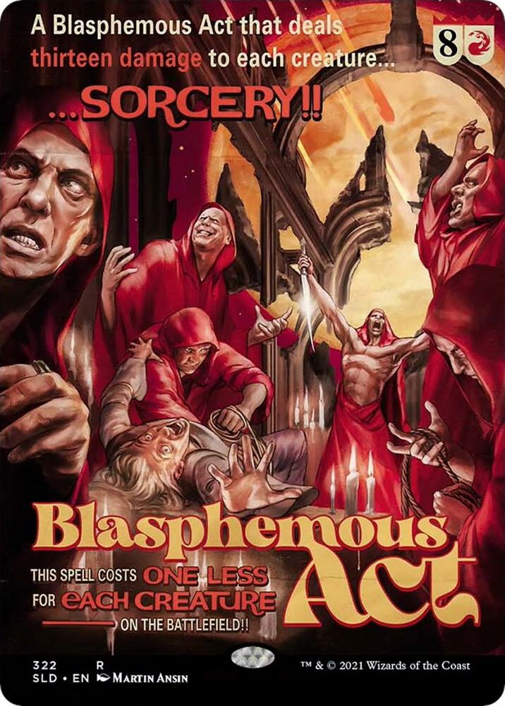 Blasphemous Act 322 (Secret Lair Drop Series)  | Good Games Adelaide SA