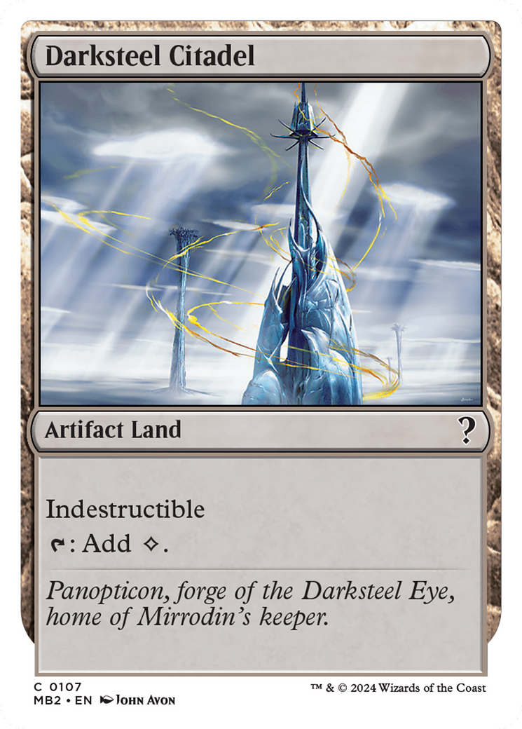 Darksteel Citadel (White Border) [Mystery Booster 2] | Good Games Adelaide SA