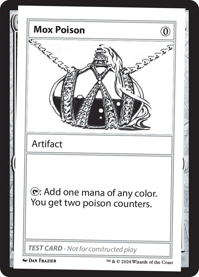 Mox Poison  (Mystery Booster 2 Playtest Cards)  | Good Games Adelaide SA