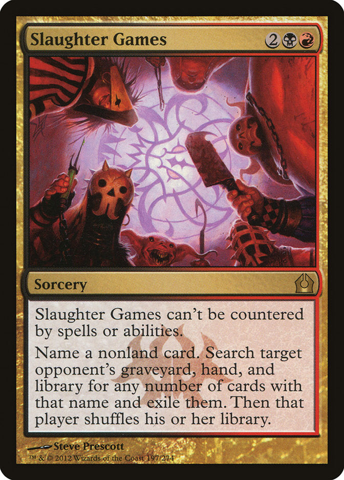 Slaughter Games 197 (Return to Ravnica)  - Foil | Good Games Adelaide SA