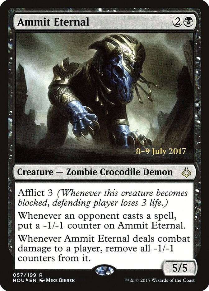 Ammit Eternal 57 (Prerelease Cards)  - PreRelease Foil | Good Games Adelaide SA