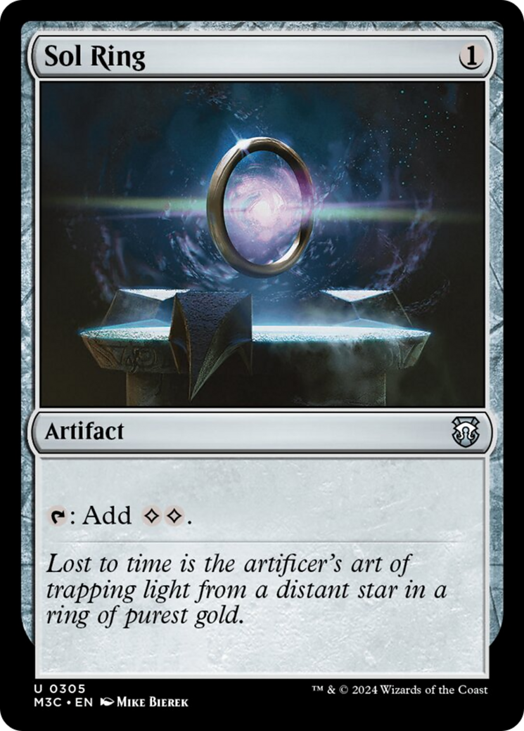 Sol Ring [Modern Horizons 3 Commander] | Good Games Adelaide SA