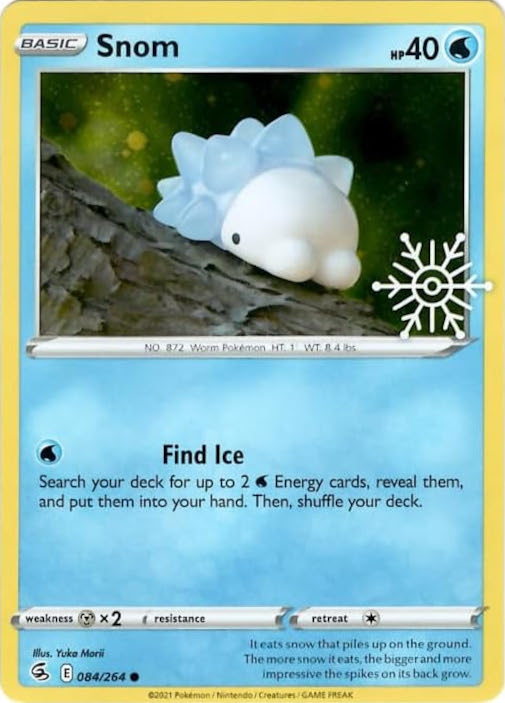 Snom (084/264) (Holiday Calendar) [Sword & Shield: Fusion Strike] | Good Games Adelaide SA
