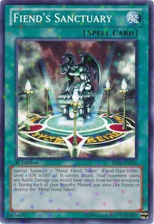 Fiend's Sanctuary [BP01-EN076] Starfoil Rare | Good Games Adelaide SA