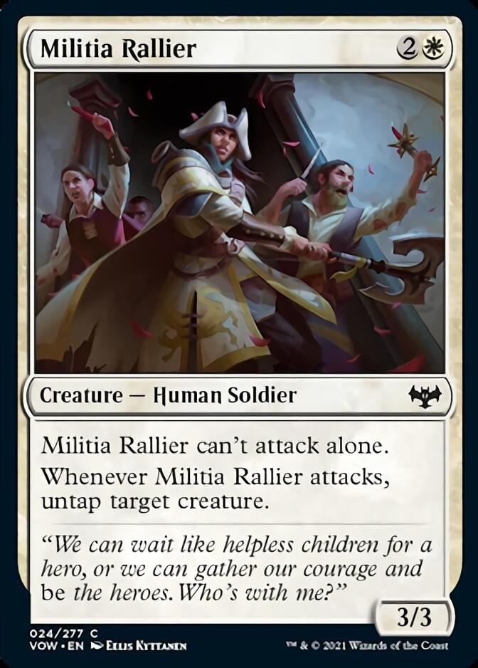 Militia Rallier [Innistrad: Crimson Vow] | Good Games Adelaide SA