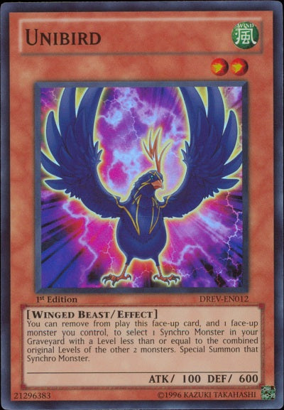 Unibird [DREV-EN012] Super Rare | Good Games Adelaide SA