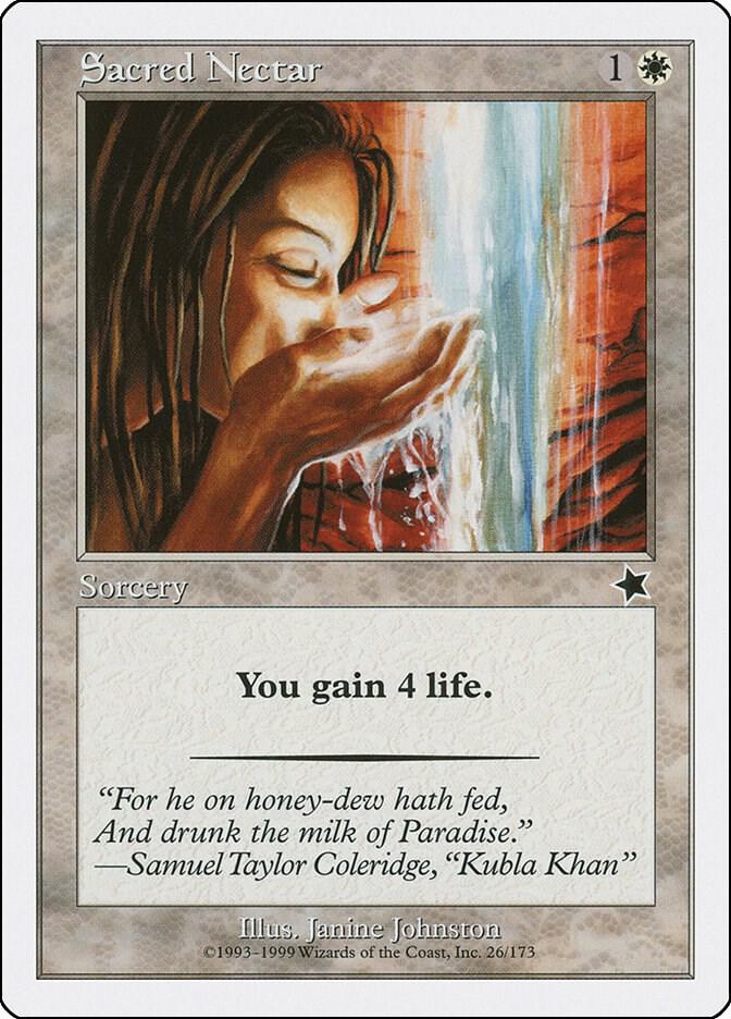 Sacred Nectar 26 (Starter 1999)  | Good Games Adelaide SA