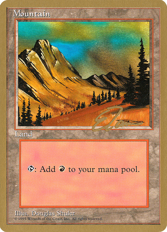 Mountain (et375) (Eric Tam) [Pro Tour Collector Set] | Good Games Adelaide SA