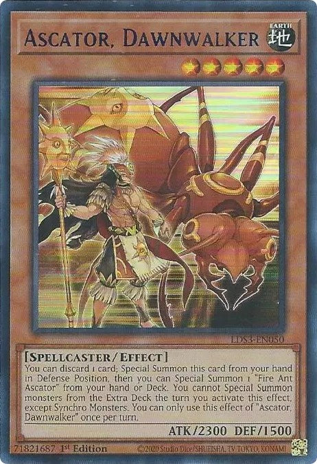 Ascator, Dawnwalker (Blue) [LDS3-EN050] Ultra Rare | Good Games Adelaide SA