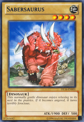 Sabersaurus (Blue) [DL16-EN001] Rare | Good Games Adelaide SA