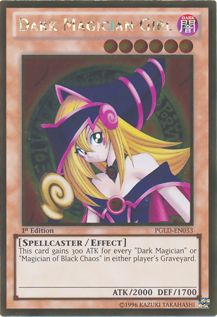 Dark Magician Girl [PGLD-EN033] Gold Rare | Good Games Adelaide SA