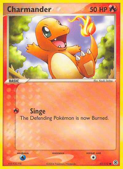 Charmander (57/112) [EX: FireRed & LeafGreen] | Good Games Adelaide SA
