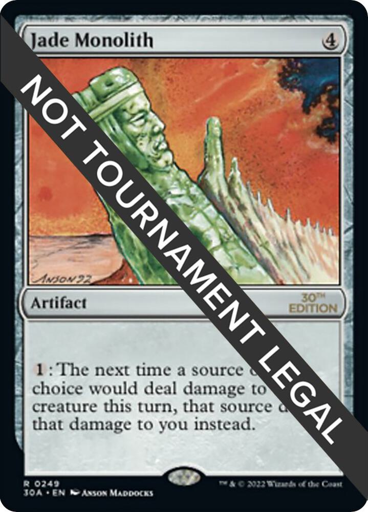 Jade Monolith 249 (30th Anniversary Edition)  | Good Games Adelaide SA