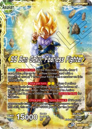 Son Goku // SS Son Goku, Fearless Fighter (BT17-081) [Ultimate Squad] | Good Games Adelaide SA