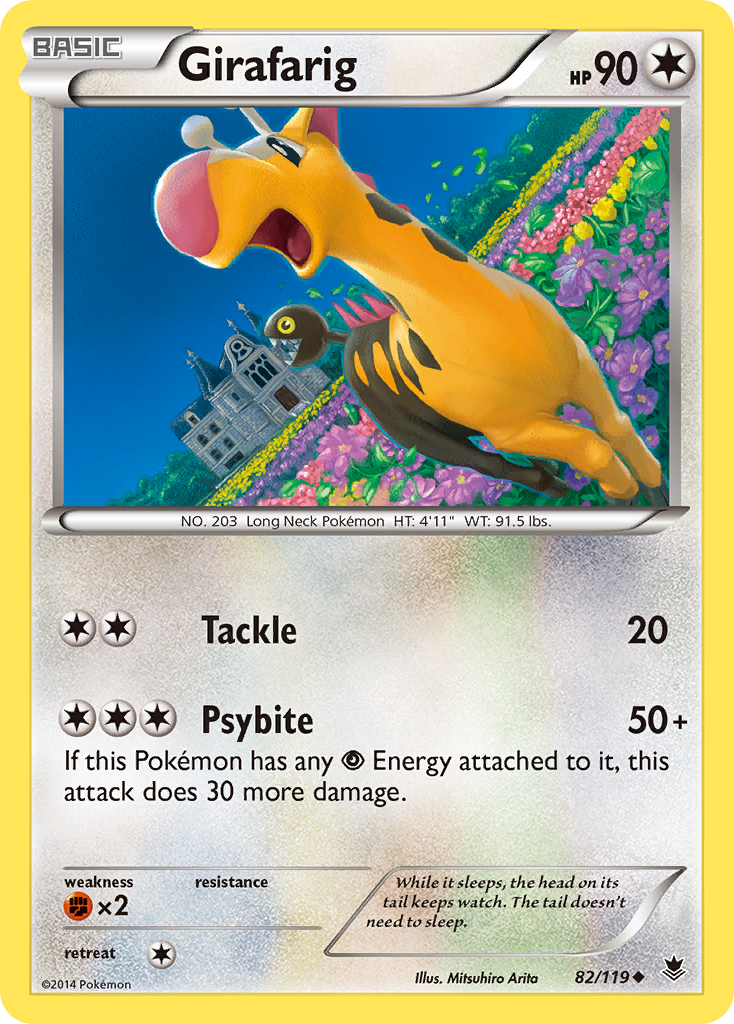 Girafarig (82/119) [XY: Phantom Forces] | Good Games Adelaide SA