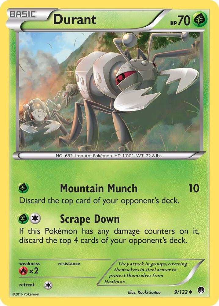 Durant 9/122 (XY - BREAKpoint)  | Good Games Adelaide SA