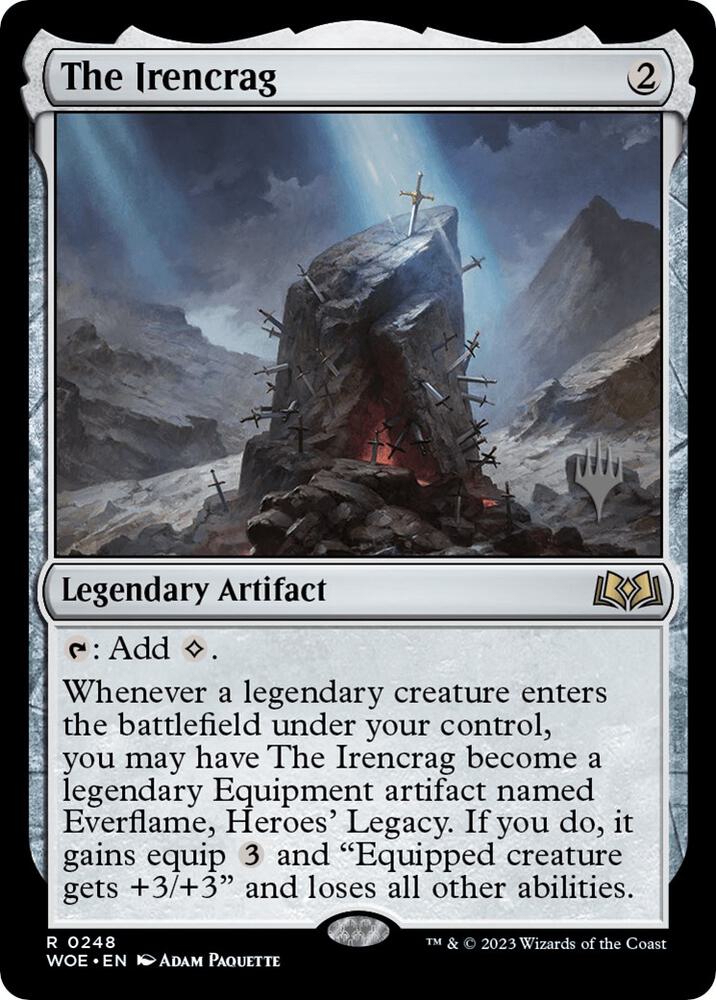 The Irencrag 248 (Promo Pack: Wilds of Eldraine)  - Foil | Good Games Adelaide SA