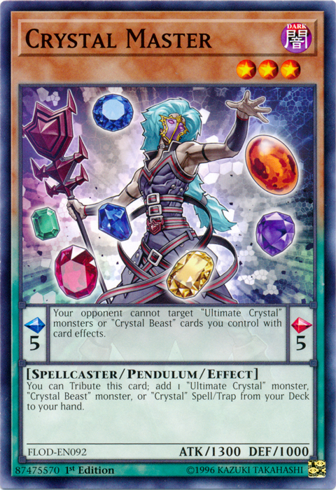 Crystal Master [FLOD-EN092] Common | Good Games Adelaide SA