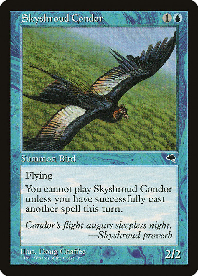 Skyshroud Condor [Tempest] | Good Games Adelaide SA