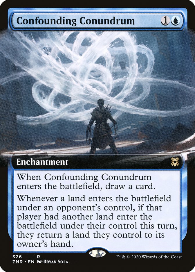 Confounding Conundrum (Extended Art) [Zendikar Rising] | Good Games Adelaide SA