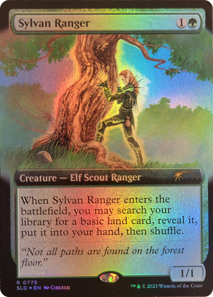 Sylvan Ranger (Extended Art) [Secret Lair Drop Series] | Good Games Adelaide SA