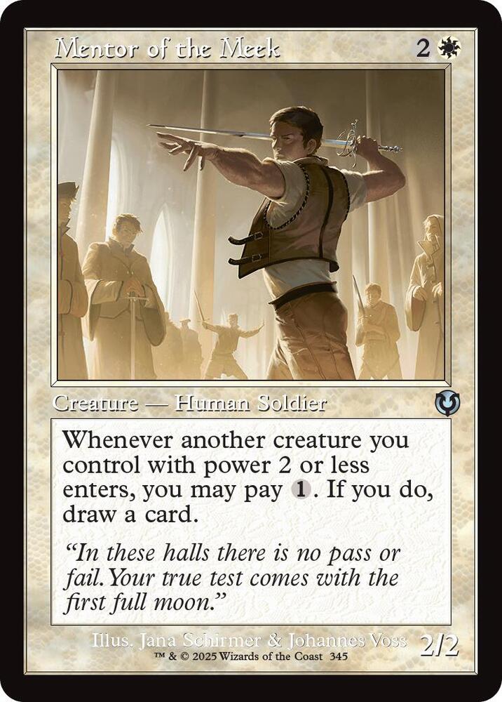 Mentor of the Meek 345 (Innistrad Remastered)  - Foil | Good Games Adelaide SA