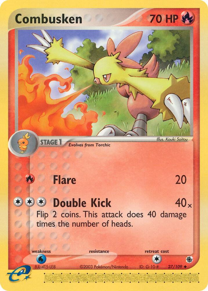 Combusken  27/109 (Ruby and Sapphire)  | Good Games Adelaide SA