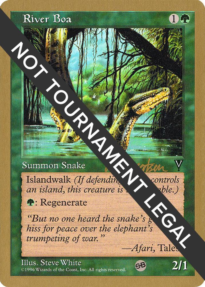 River Boa 1997 Svend Geertsen VIS SB  (World Championship Decks)  | Good Games Adelaide SA