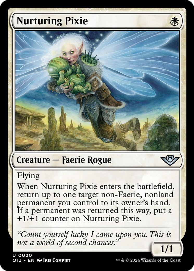 Nurturing Pixie [Outlaws of Thunder Junction] | Good Games Adelaide SA