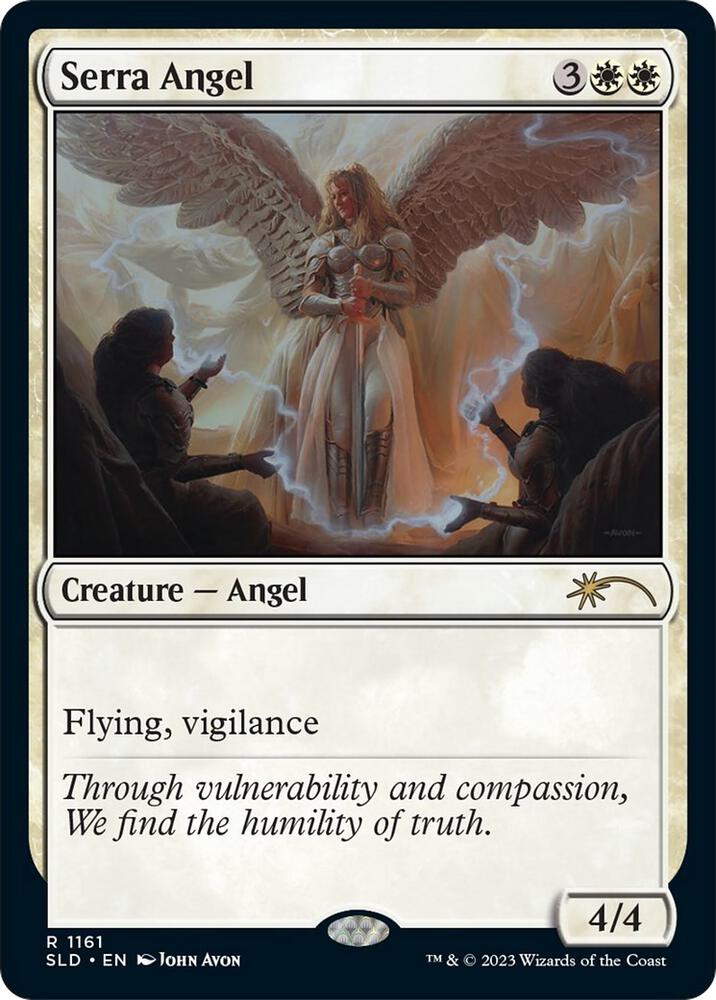 Serra Angel 1161 (Secret Lair Drop Series)  - Foil | Good Games Adelaide SA
