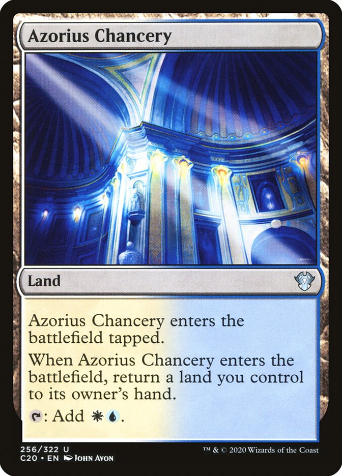 Azorius Chancery [Commander 2020] | Good Games Adelaide SA