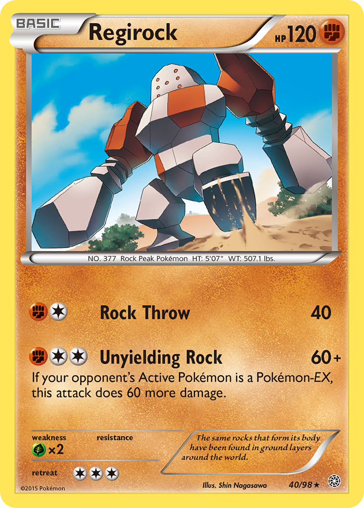 Regirock (40/98) [XY: Ancient Origins] | Good Games Adelaide SA