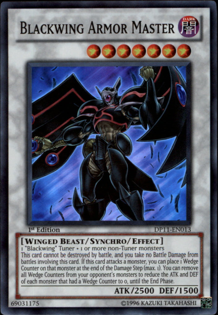 Blackwing Armor Master [DP11-EN013] Super Rare | Good Games Adelaide SA