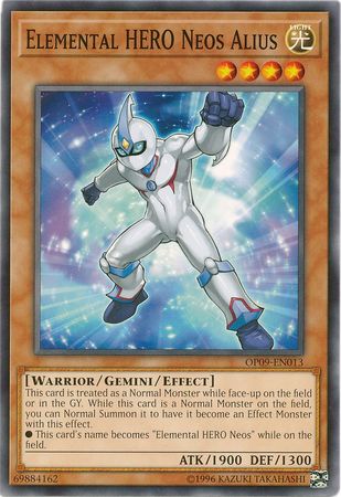 Elemental HERO Neos Alius [OP09-EN013] Common | Good Games Adelaide SA