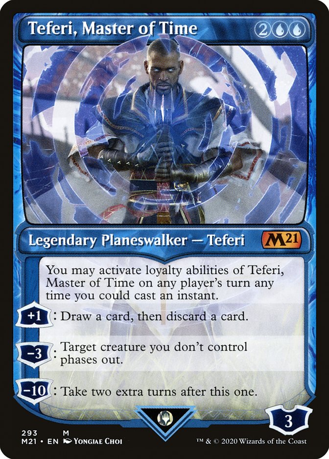 Teferi, Master of Time (Showcase) (293) [Core Set 2021] | Good Games Adelaide SA