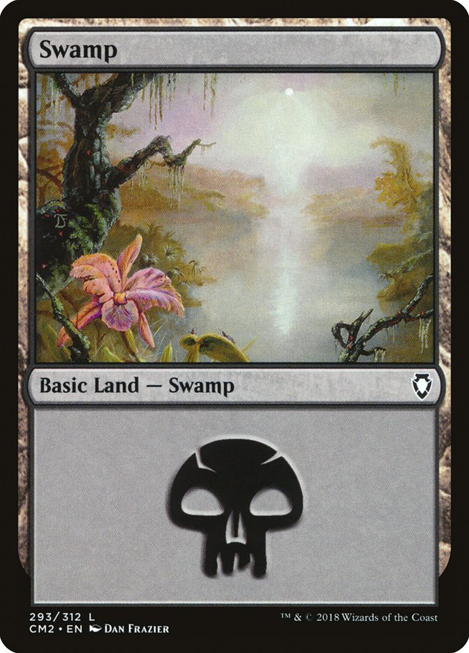 Swamp (293) [Commander Anthology Volume II] | Good Games Adelaide SA