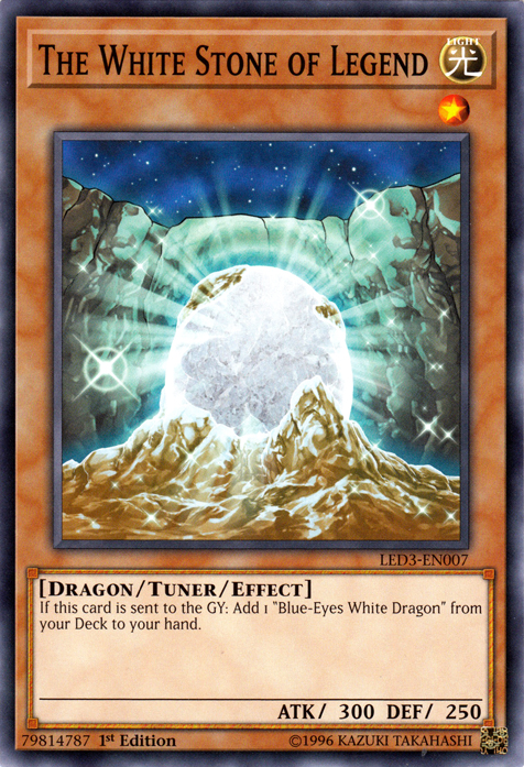 The White Stone of Legend [LED3-EN007] Common | Good Games Adelaide SA