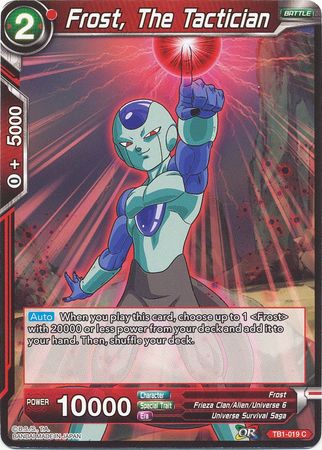 Frost, The Tactician [TB1-019] | Good Games Adelaide SA