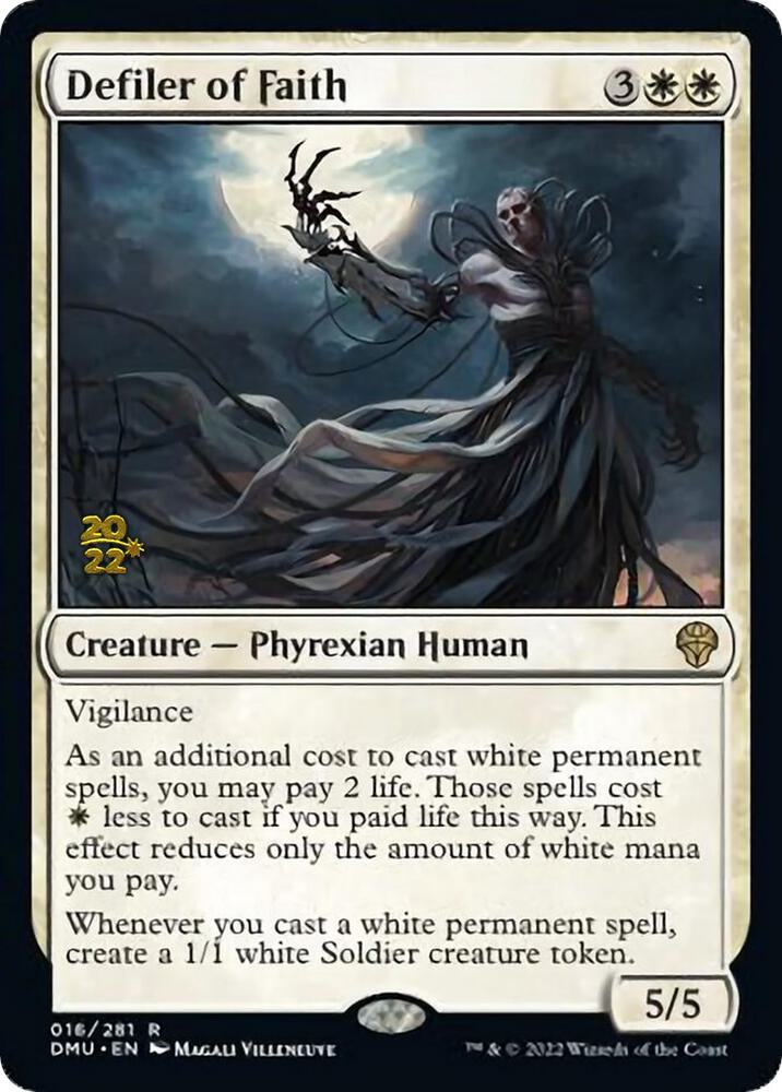Defiler of Faith 16 (Prerelease Cards)  - Foil | Good Games Adelaide SA