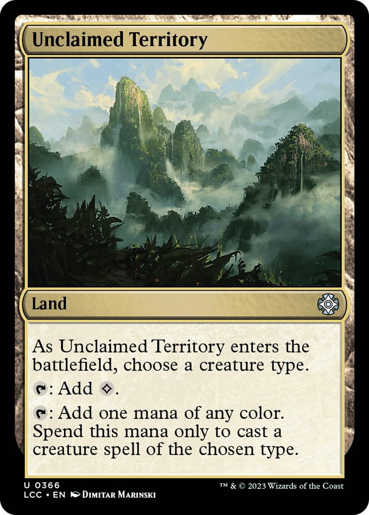 Unclaimed Territory [The Lost Caverns of Ixalan Commander] | Good Games Adelaide SA