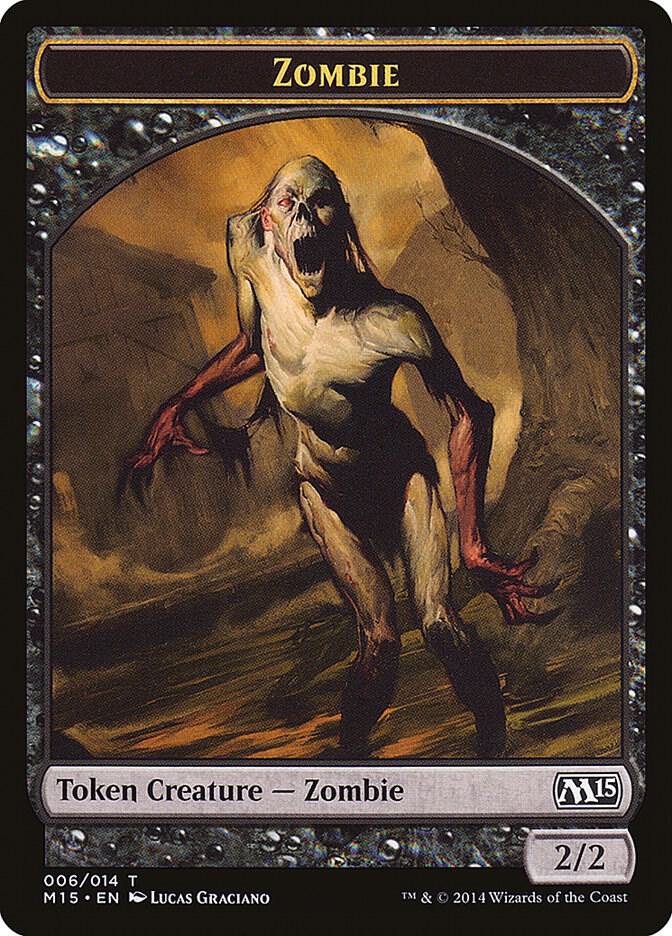 Zombie Token 6 (Magic 2015 (M15))  | Good Games Adelaide SA