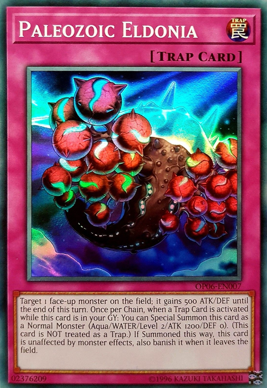 Paleozoic Eldonia [OP06-EN007] Super Rare | Good Games Adelaide SA