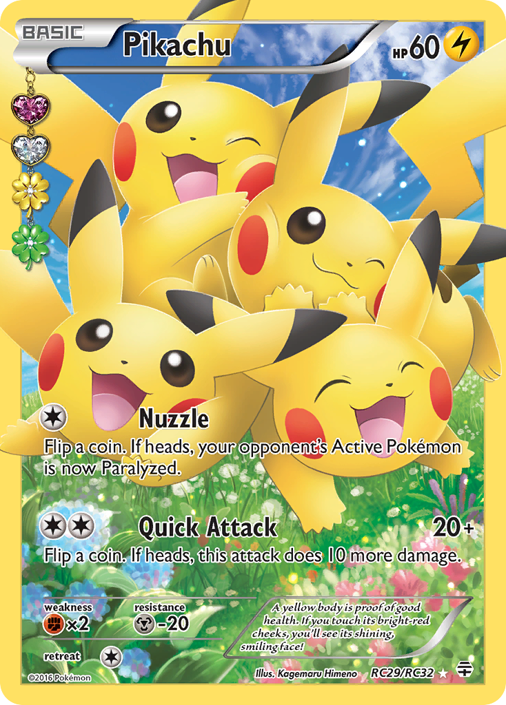 Pikachu (RC29/RC32) [XY: Generations] | Good Games Adelaide SA