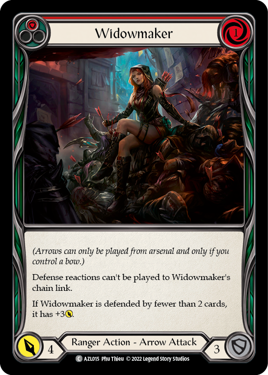 Widowmaker (Red) [AZL015] (Outsiders Azalea Blitz Deck) | Good Games Adelaide SA
