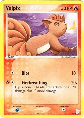 Vulpix (7/12) [EX: Trainer Kit 2 - Minun] | Good Games Adelaide SA