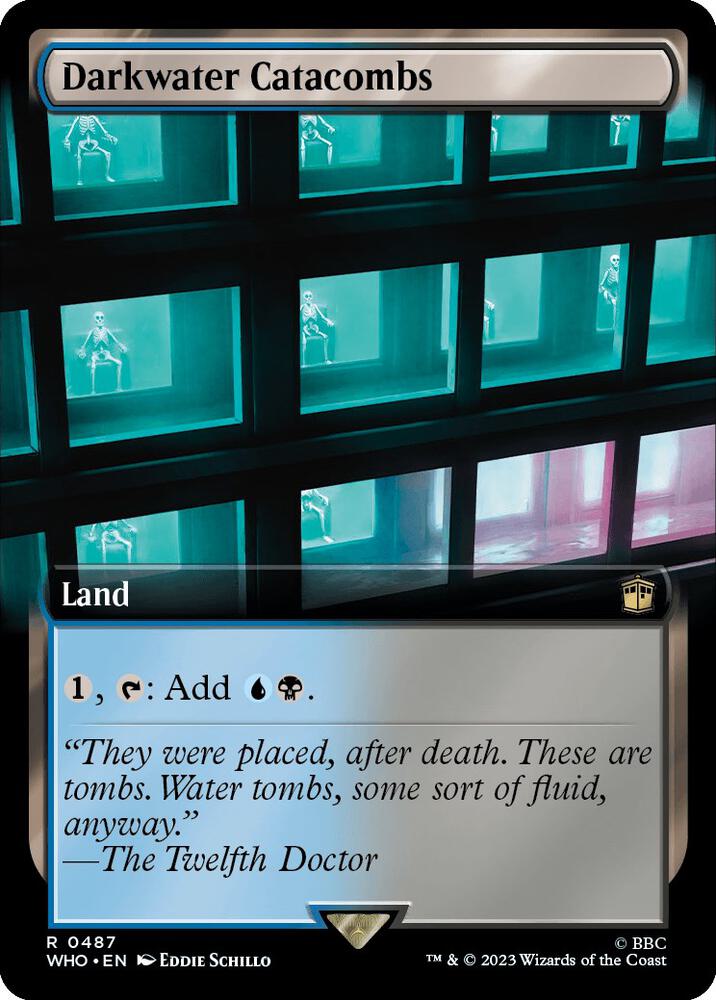 Darkwater Catacombs 487 (Universes Beyond: Doctor Who)  - Foil | Good Games Adelaide SA