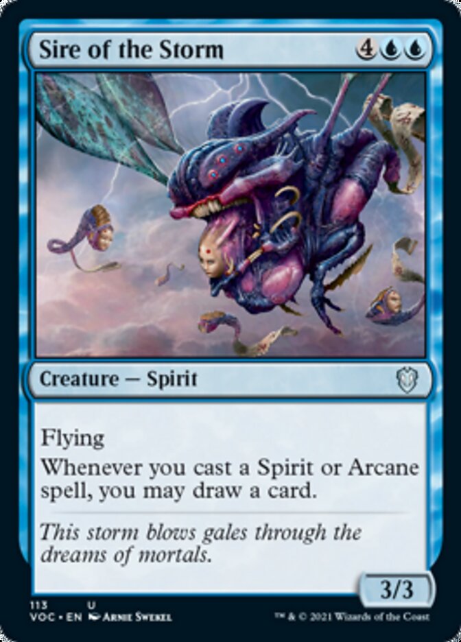 Sire of the Storm [Innistrad: Crimson Vow Commander] | Good Games Adelaide SA