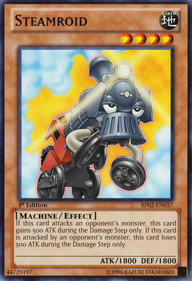 Steamroid [BP02-EN037] Mosaic Rare | Good Games Adelaide SA