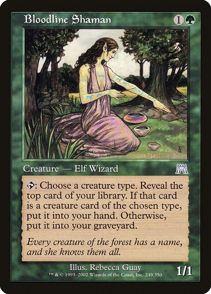 Bloodline Shaman 249 (Onslaught)  | Good Games Adelaide SA