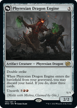 Phyrexian Dragon Engine [The Brothers' War] | Good Games Adelaide SA